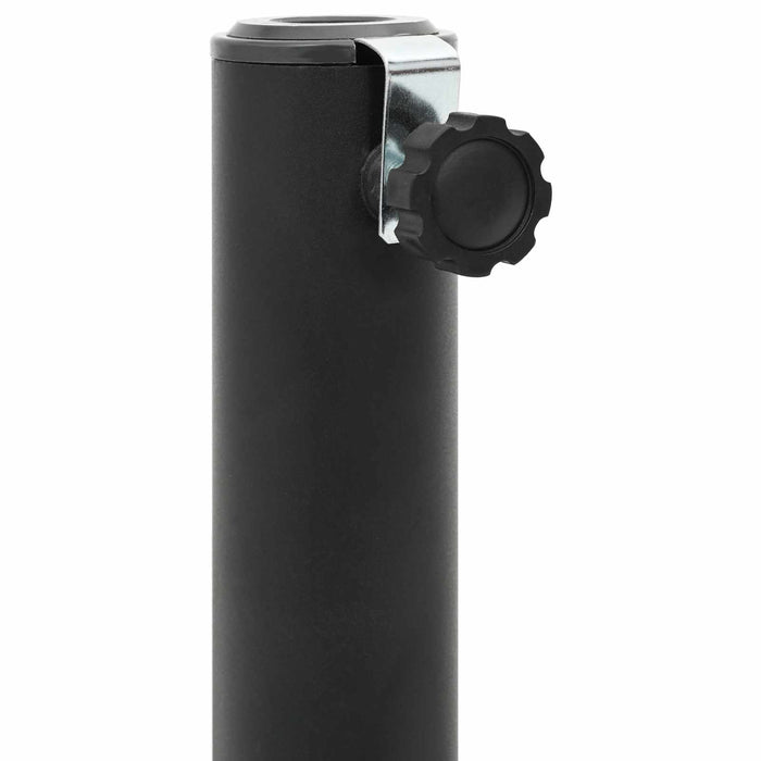 Bază de parasolar pentru stâlpi de 25–50 mm Manual Negru - WALTI WALTI