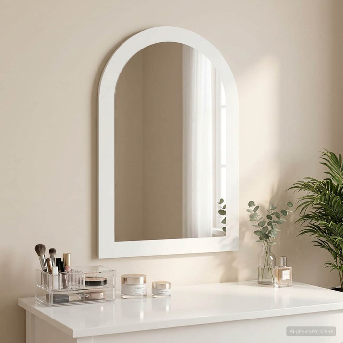 Oglindă FAUSKE Alb 43 x 3,5 x 77 cm Doar pentru uz în interior WALTI