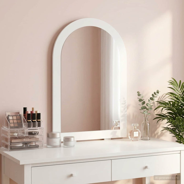 Oglindă FAUSKE Alb 43 x 3,5 x 77 cm Doar pentru uz în interior WALTI
