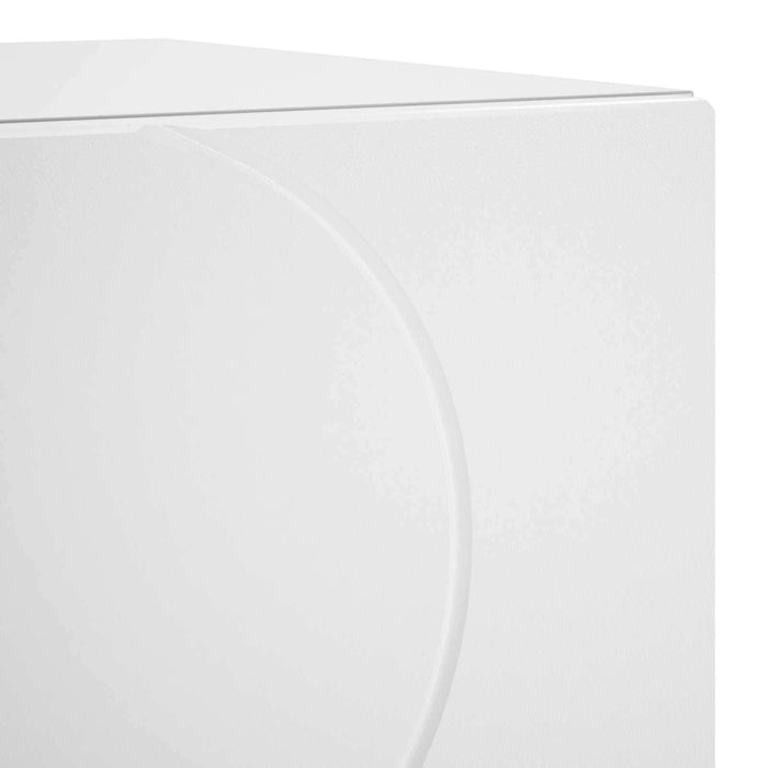Dulap de noapte 2 buc. Alb 33,5 x 34,5 x 50 cm Lemn prelucrat WALTI