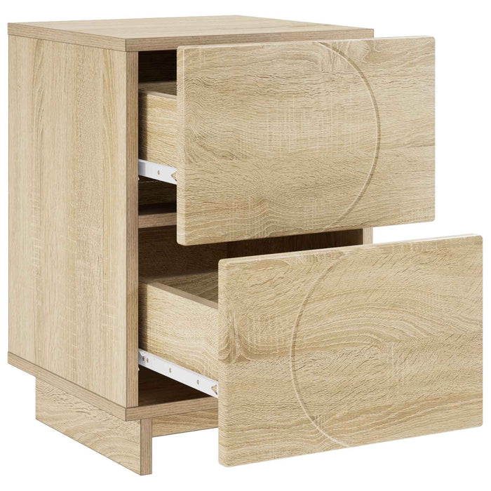Dulap de noapte Stejar Sonoma 33,5 x 34,5 x 50 cm WALTI
