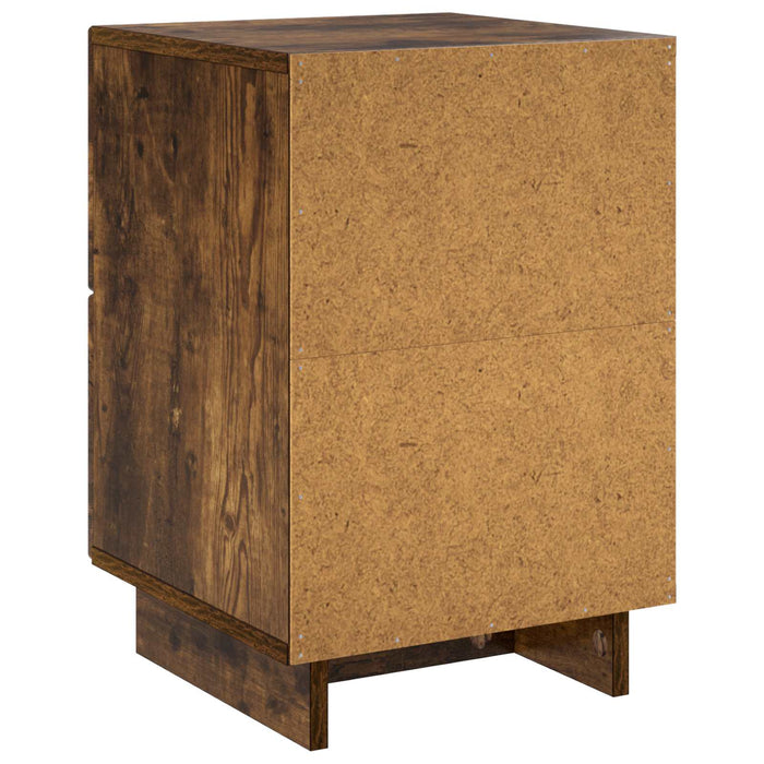 Dulap de noapte Stejar fumuriu 33,5 x 34,5 x 50 cm WALTI