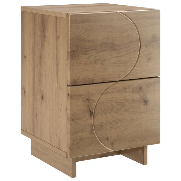 Dulap de noapte Stejar Artizanal 33,5 x 34,5 x 50 cm WALTI