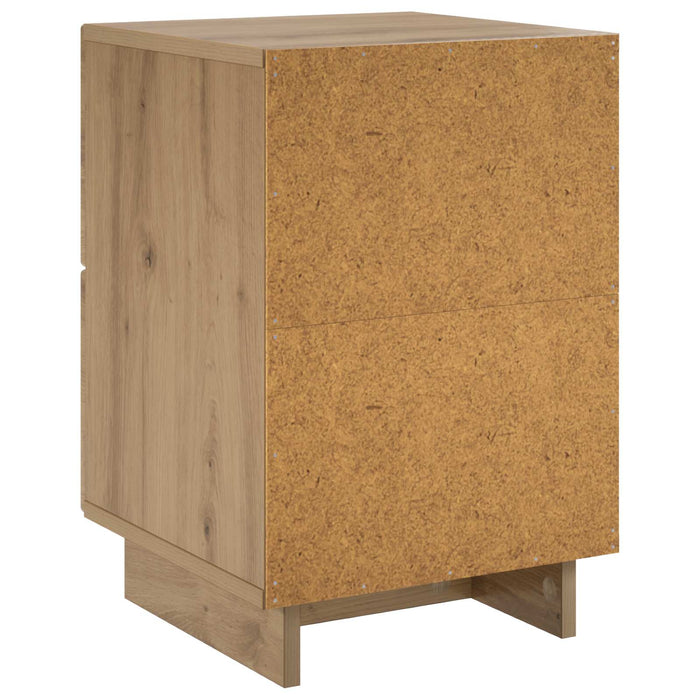 Dulap de noapte Stejar Artizanal 33,5 x 34,5 x 50 cm WALTI