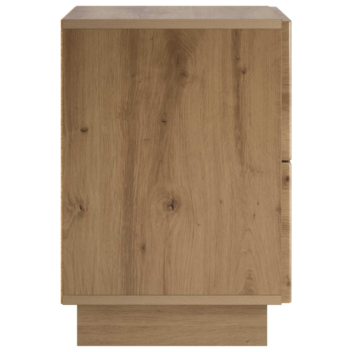 Dulap de noapte 2 buc. Stejar Artizanal 33,5 x 34,5 x 50 cm WALTI