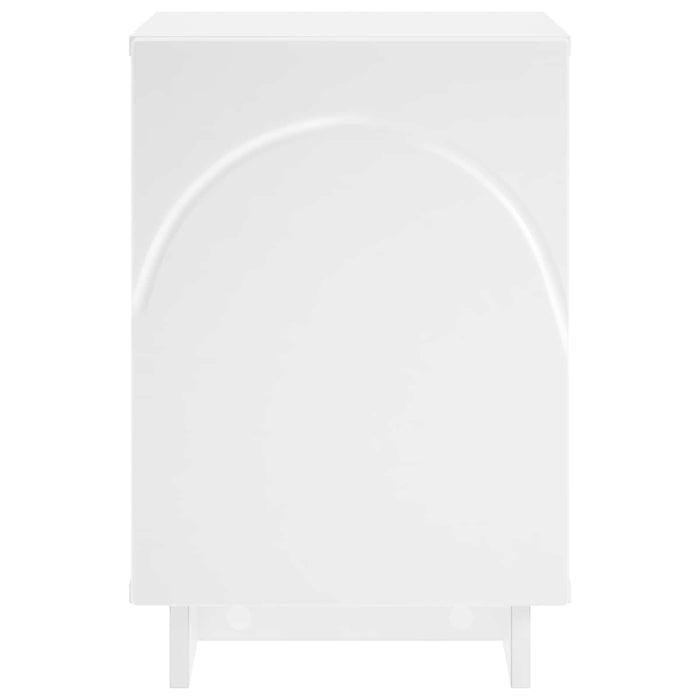 Dulap de noapte Alb 33,5 x 34,5 x 50 cm Lemn prelucrat - WALTI WALTI