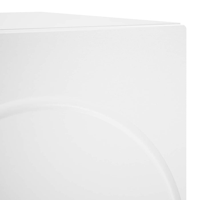 Dulap de noapte 2 pcs Alb 33,5 x 34,5 x 50 cm Lemn prelucrat - WALTI WALTI