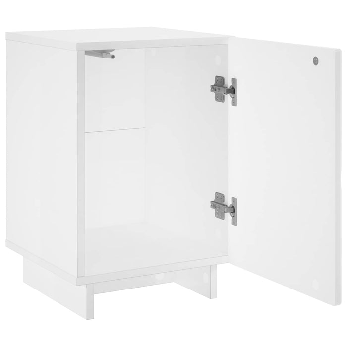 Dulap de noapte 2 pcs Alb 33,5 x 34,5 x 50 cm Lemn prelucrat - WALTI WALTI