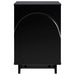 Dulap de noapte 2 pcs Negru 33,5 x 34,5 x 50 cm Lemn prelucrat - WALTI WALTI