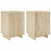 Dulap de noapte 2 pcs Stejar Sonoma 33,5 x 34,5 x 50 cm - WALTI WALTI
