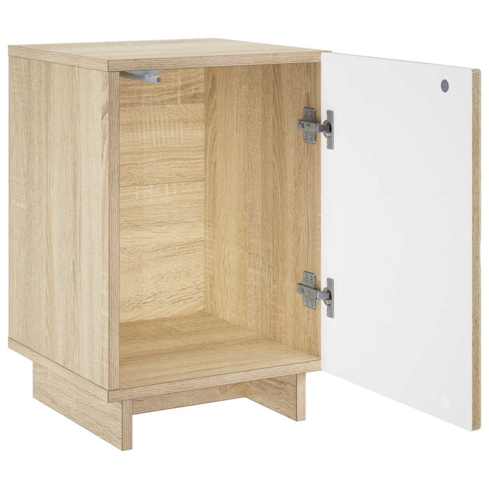 Dulap de noapte 2 pcs Stejar Sonoma 33,5 x 34,5 x 50 cm - WALTI WALTI