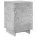 Dulap de noapte Gri Beton 33,5 x 34,5 x 50 cm Lemn prelucrat - WALTI WALTI