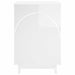 Dulap de noapte 2 pcs Alb foarte lucios 33,5 x 34,5 x 50 cm - WALTI WALTI