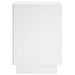 Dulap de noapte 2 pcs Alb foarte lucios 33,5 x 34,5 x 50 cm - WALTI WALTI