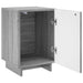 Dulap de noapte Sonoma gri 33,5 x 34,5 x 50 cm Lemn prelucrat - WALTI WALTI