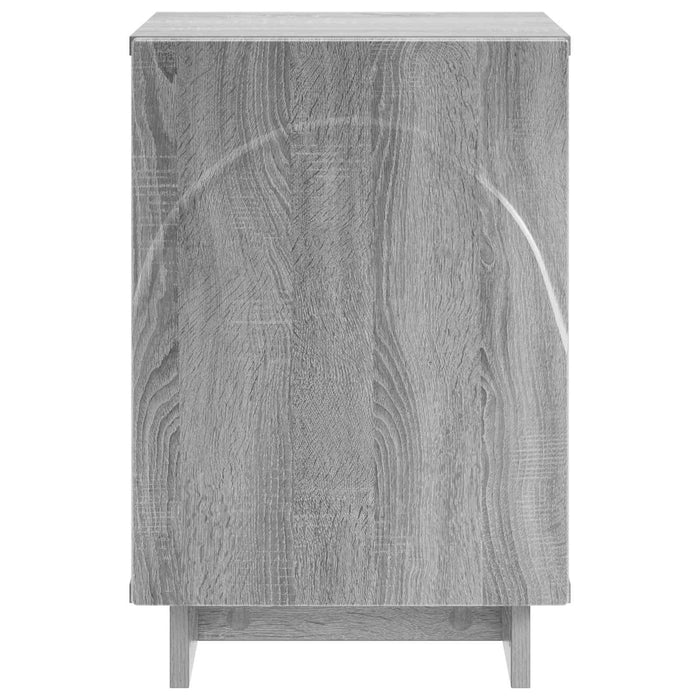 Dulap de noapte 2 pcs Sonoma gri 33,5 x 34,5 x 50 cm - WALTI WALTI