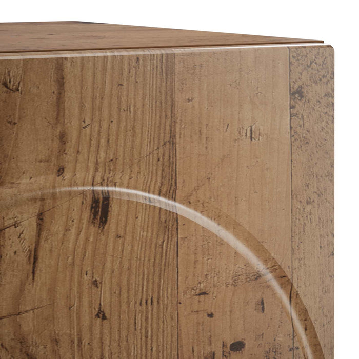 Dulap de noapte 2 pcs Lemn vechi 33,5 x 34,5 x 50 cm - WALTI WALTI