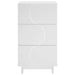 Dulap de noapte 2 pcs Alb 33,5 x 34,5 x 60 cm Lemn prelucrat - WALTI WALTI