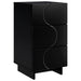 Dulap de noapte Negru 33,5 x 34,5 x 60 cm Lemn prelucrat - WALTI WALTI