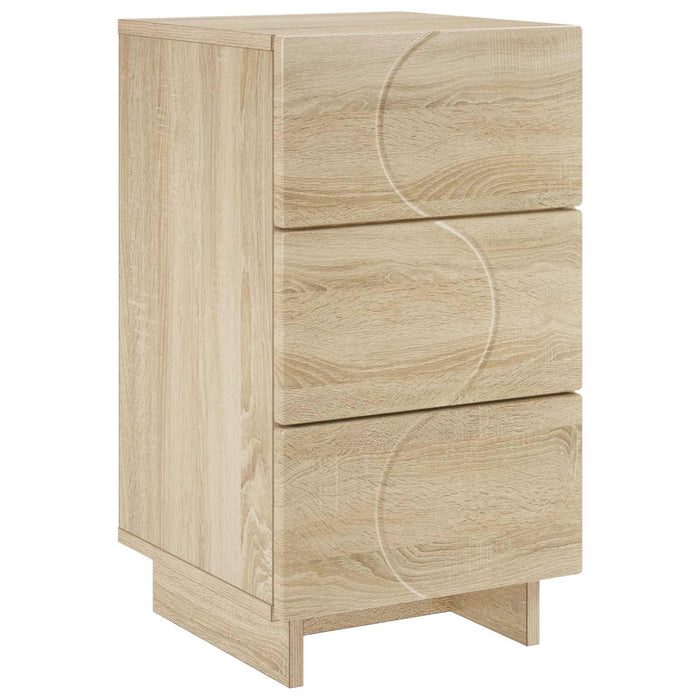 Dulap de noapte Stejar Sonoma 33,5 x 34,5 x 60 cm - WALTI WALTI