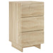 Dulap de noapte Stejar Sonoma 33,5 x 34,5 x 60 cm - WALTI WALTI