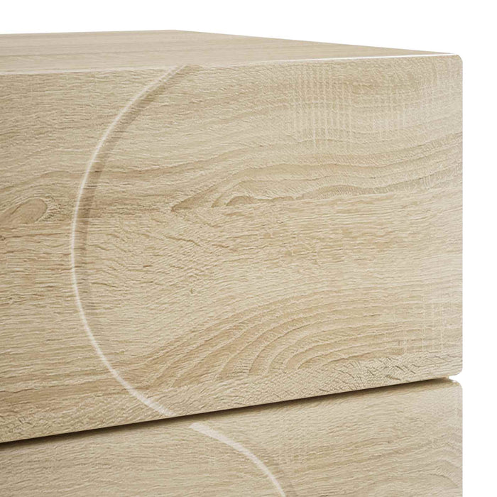 Dulap de noapte 2 pcs Stejar Sonoma 33,5 x 34,5 x 60 cm - WALTI WALTI
