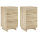 Dulap de noapte 2 pcs Stejar Sonoma 33,5 x 34,5 x 60 cm - WALTI WALTI