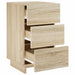 Dulap de noapte 2 pcs Stejar Sonoma 33,5 x 34,5 x 60 cm - WALTI WALTI
