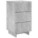 Dulap de noapte Gri Beton 33,5 x 34,5 x 60 cm Lemn prelucrat - WALTI WALTI