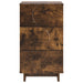 Dulap de noapte 2 pcs Stejar fumuriu 33,5 x 34,5 x 60 cm - WALTI WALTI