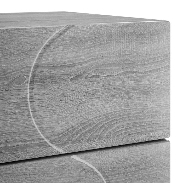 Dulap de noapte Sonoma gri 33,5 x 34,5 x 60 cm Lemn prelucrat - WALTI WALTI