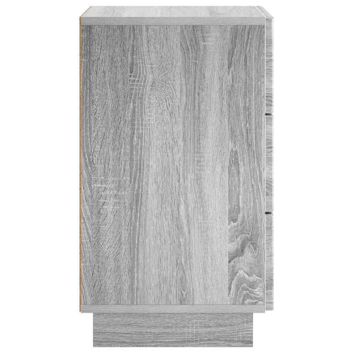 Dulap de noapte Sonoma gri 33,5 x 34,5 x 60 cm Lemn prelucrat - WALTI WALTI