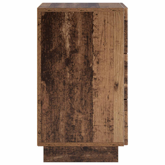 Dulap de noapte Lemn vechi 33,5 x 34,5 x 60 cm Lemn prelucrat - WALTI WALTI