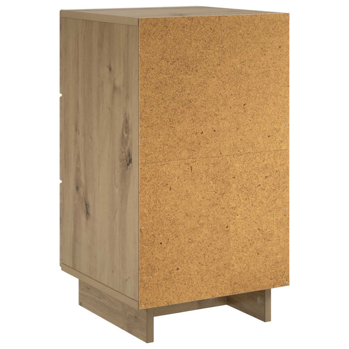 Dulap de noapte Stejar Artizanal 33,5 x 34,5 x 60 cm - WALTI WALTI