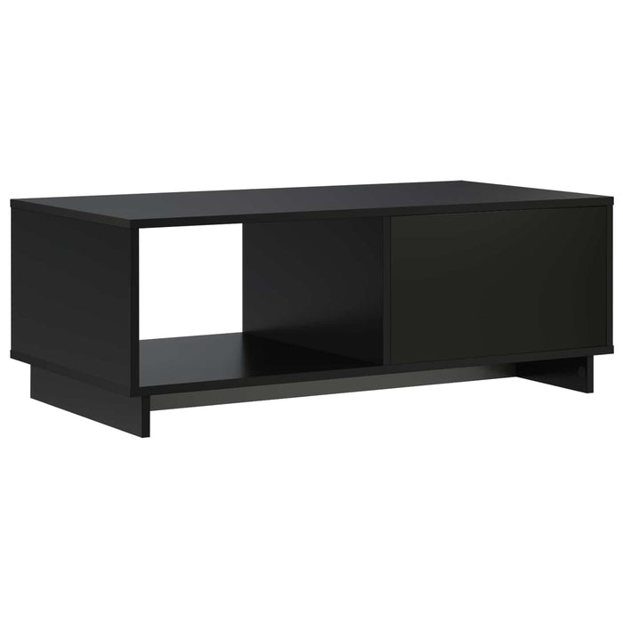 Masă de cafea Negru 95 x 50,5 x 35 cm Lemn prelucrat - WALTI WALTI