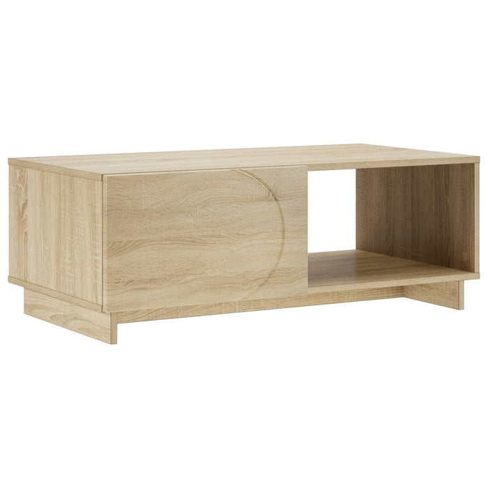 Masă de cafea Stejar Sonoma 95 x 50,5 x 35 cm Lemn prelucrat - WALTI WALTI