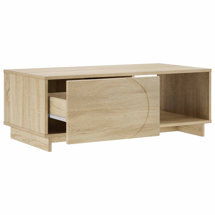 Masă de cafea Stejar Sonoma 95 x 50,5 x 35 cm Lemn prelucrat - WALTI WALTI