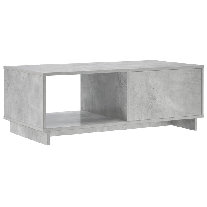 Masă de cafea Gri Beton 95 x 50,5 x 35 cm Lemn prelucrat - WALTI WALTI