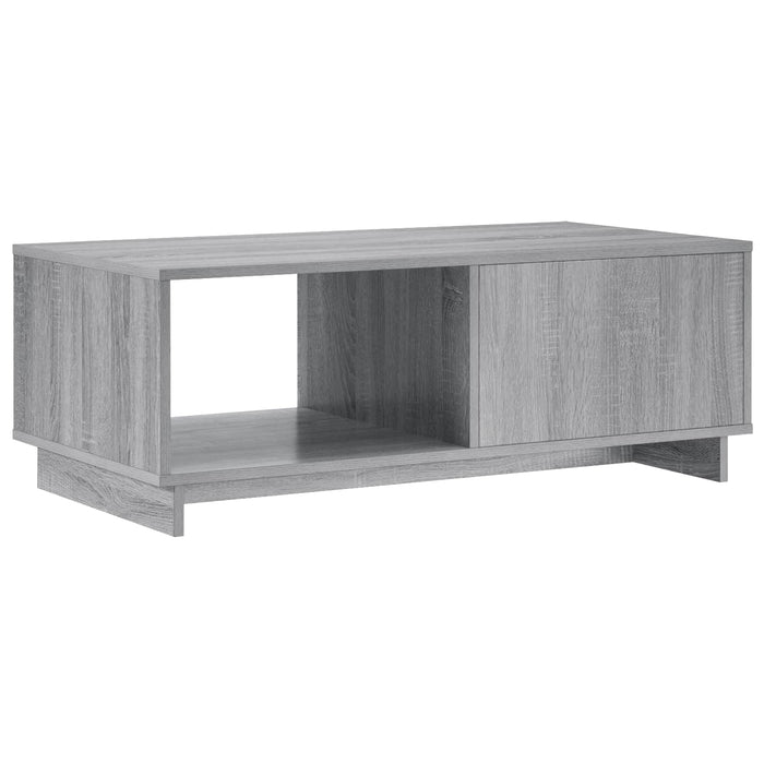 Masă de cafea Sonoma gri 95 x 50,5 x 35 cm Lemn prelucrat - WALTI WALTI