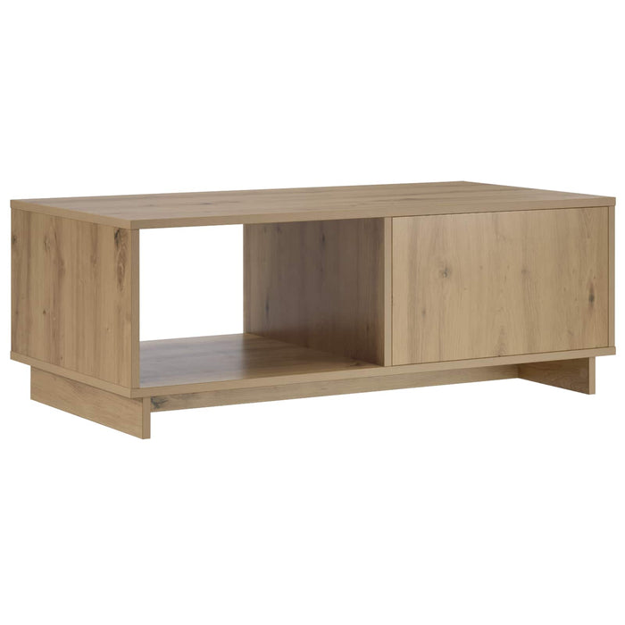 Masă de cafea Stejar Artizanal 95 x 50,5 x 35 cm Lemn prelucrat - WALTI WALTI