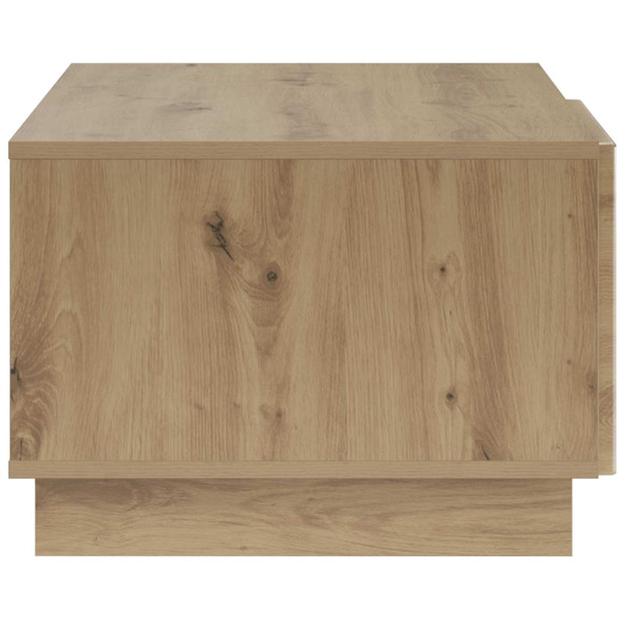 Masă de cafea Stejar Artizanal 95 x 50,5 x 35 cm Lemn prelucrat - WALTI WALTI