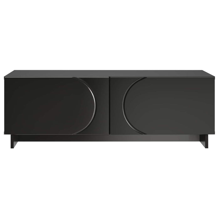 Masă de cafea Negru 102 x 50,5 x 35 cm Lemn prelucrat - WALTI WALTI
