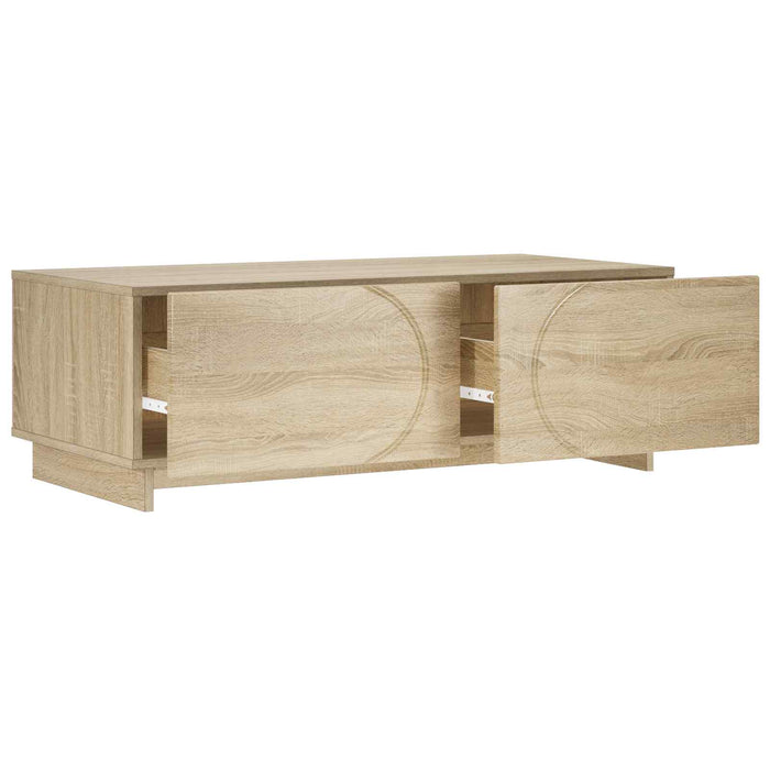Masă de cafea Stejar Sonoma 102 x 50,5 x 35 cm Lemn prelucrat - WALTI WALTI