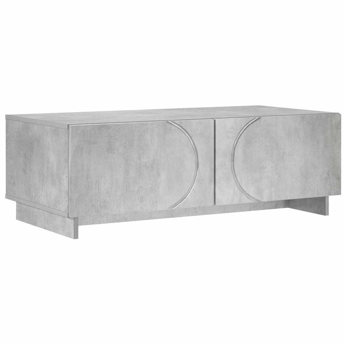 Masă de cafea Gri Beton 102 x 50,5 x 35 cm Lemn prelucrat - WALTI WALTI