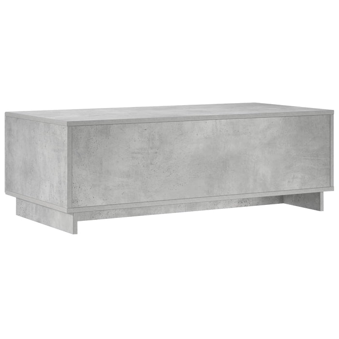 Masă de cafea Gri Beton 102 x 50,5 x 35 cm Lemn prelucrat - WALTI WALTI