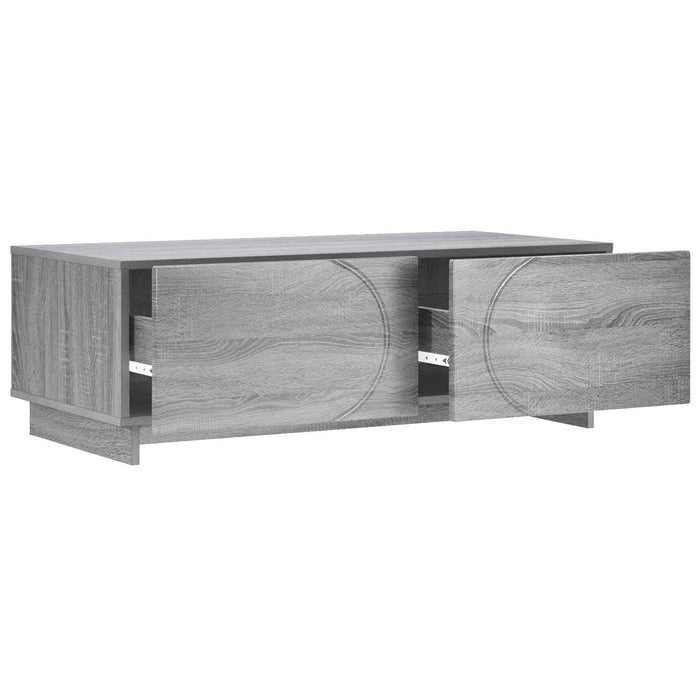 Masă de cafea Sonoma gri 102 x 50,5 x 35 cm Lemn prelucrat - WALTI WALTI