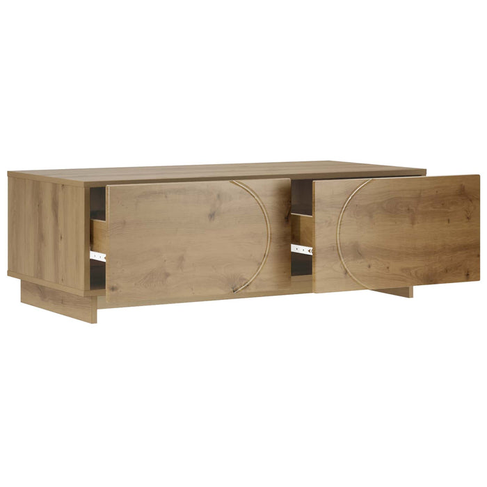 Masă de cafea Stejar Artizanal 102 x 50,5 x 35 cm - WALTI WALTI