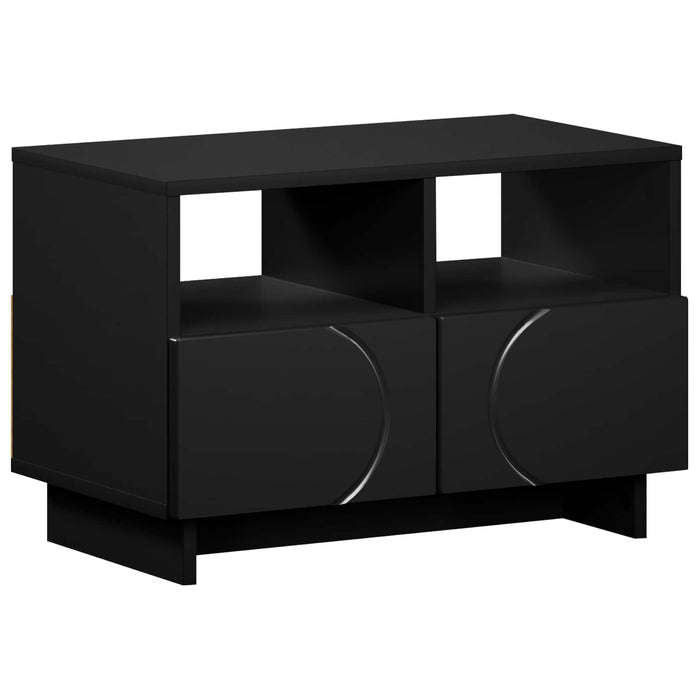 Comodă TV 60 x 34.5 x 40 cm Negru Lemn prelucrat WALTI