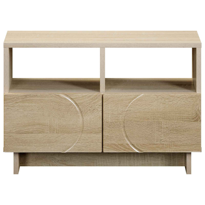 Comodă TV 60 x 34,5 x 40 cm Stejar Sonoma Lemn prelucrat WALTI