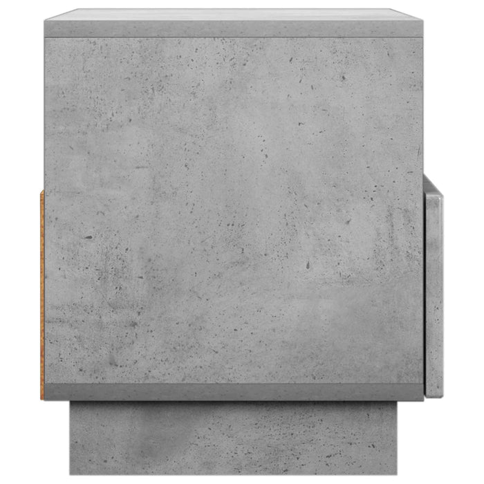 Comodă TV 60 x 34.5 x 40 cm Gri Beton Lemn prelucrat WALTI